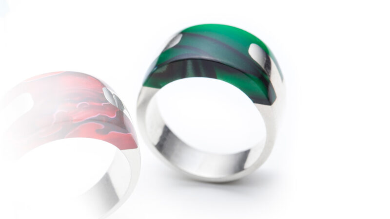 Green groove ring